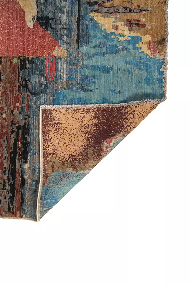 Modern Afghan Tribal Art vloerkleed