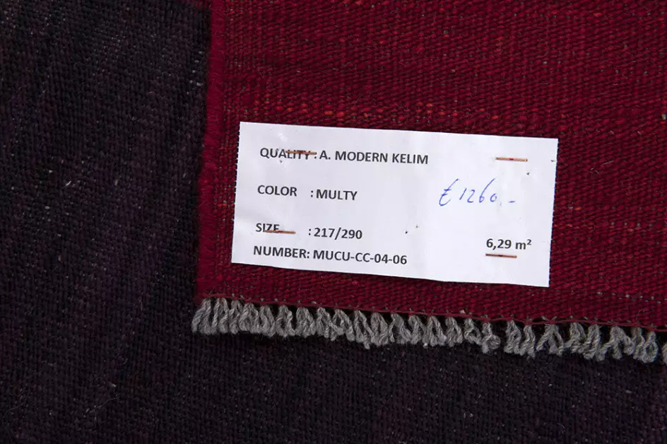 Modern Kelim vloerkleed Blocks Brokking Vloerkledenspecialist.nl IJsselstein