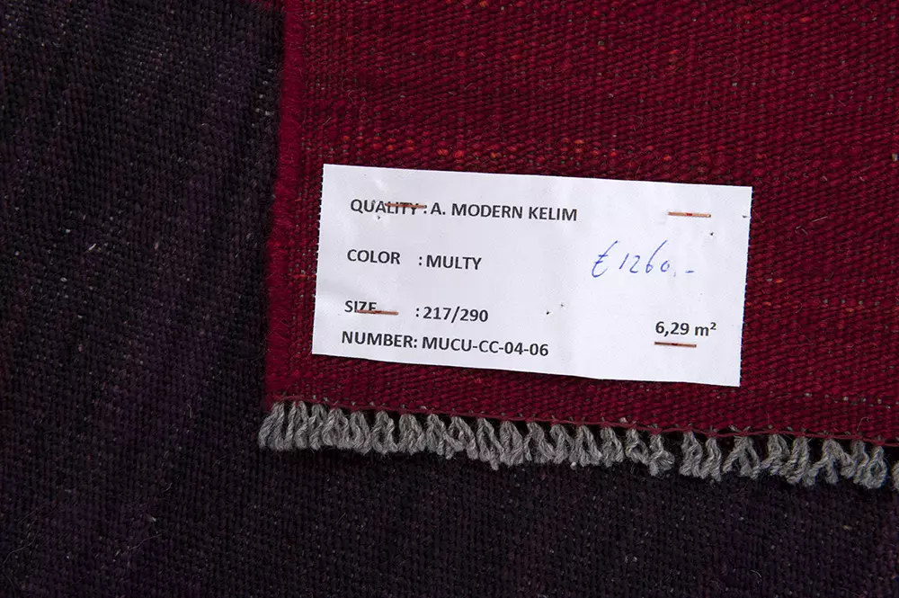 Modern Kelim vloerkleed Blocks Brokking Vloerkledenspecialist.nl IJsselstein