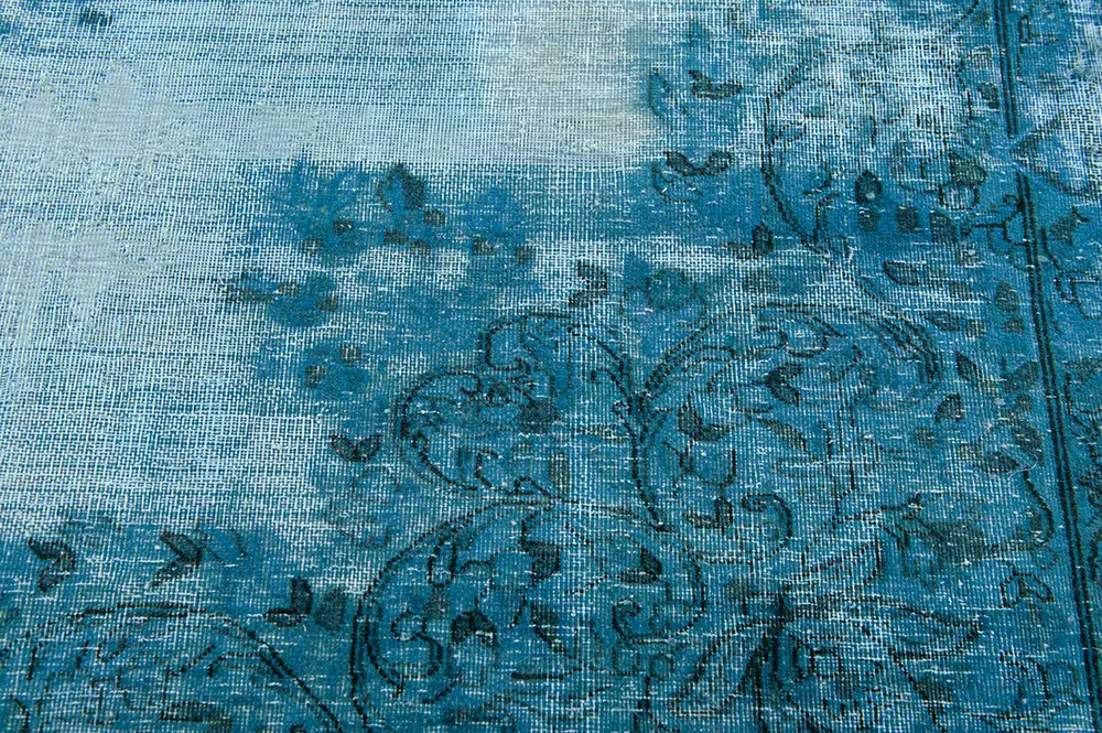 Iran Vintage Blue Lagoon vloerkleed Brokking Vloerkledenspecialist.nl IJsselstein