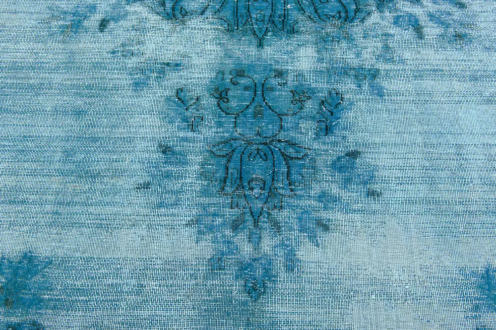 Iran Vintage Blue Lagoon vloerkleed Brokking Vloerkledenspecialist.nl IJsselstein