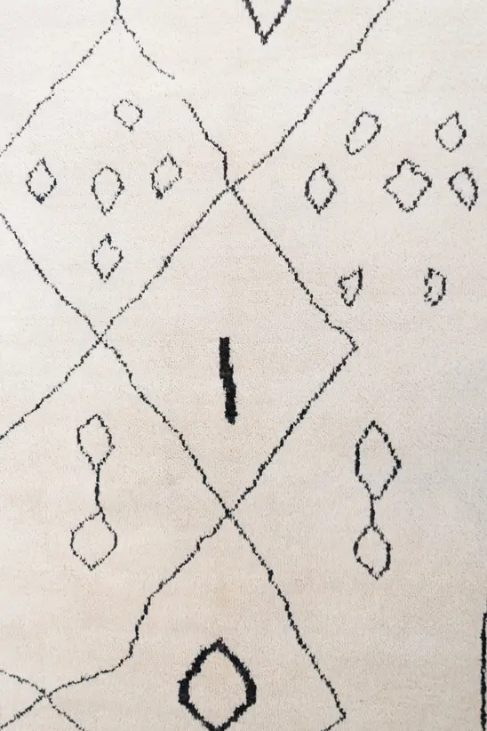 Modern Berber vloerkleed