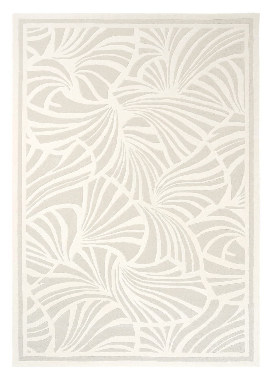 Florence Broadhurst Japanese Fans Ivory vloerkleed