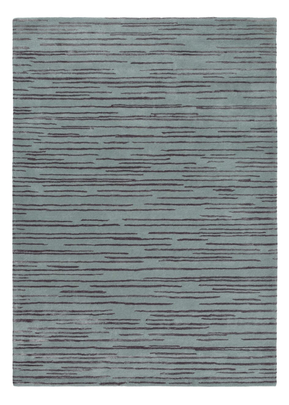Florence Broadhurst Slub charcoal vloerkleed