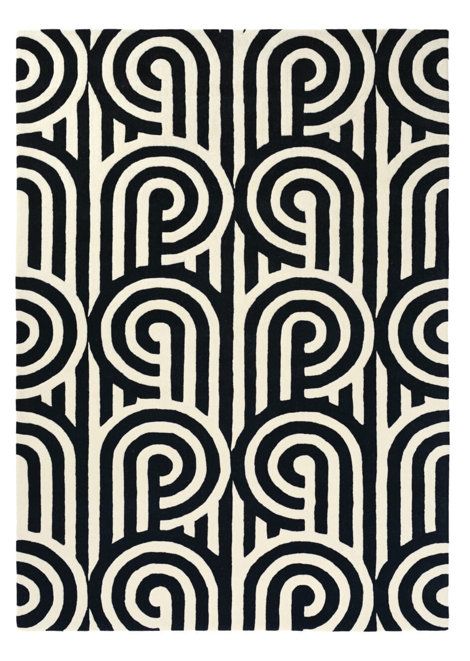 Florence Broadhurst Turnabouts black vloerkleed