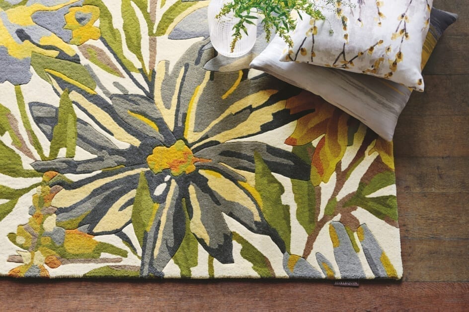 Harlequin Floreale Maize vloerkleed