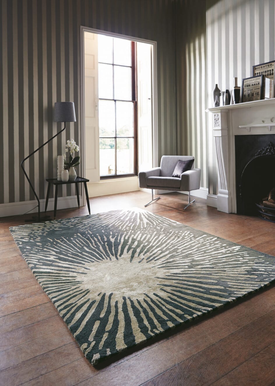Harlequin Shore Truffle vloerkleed