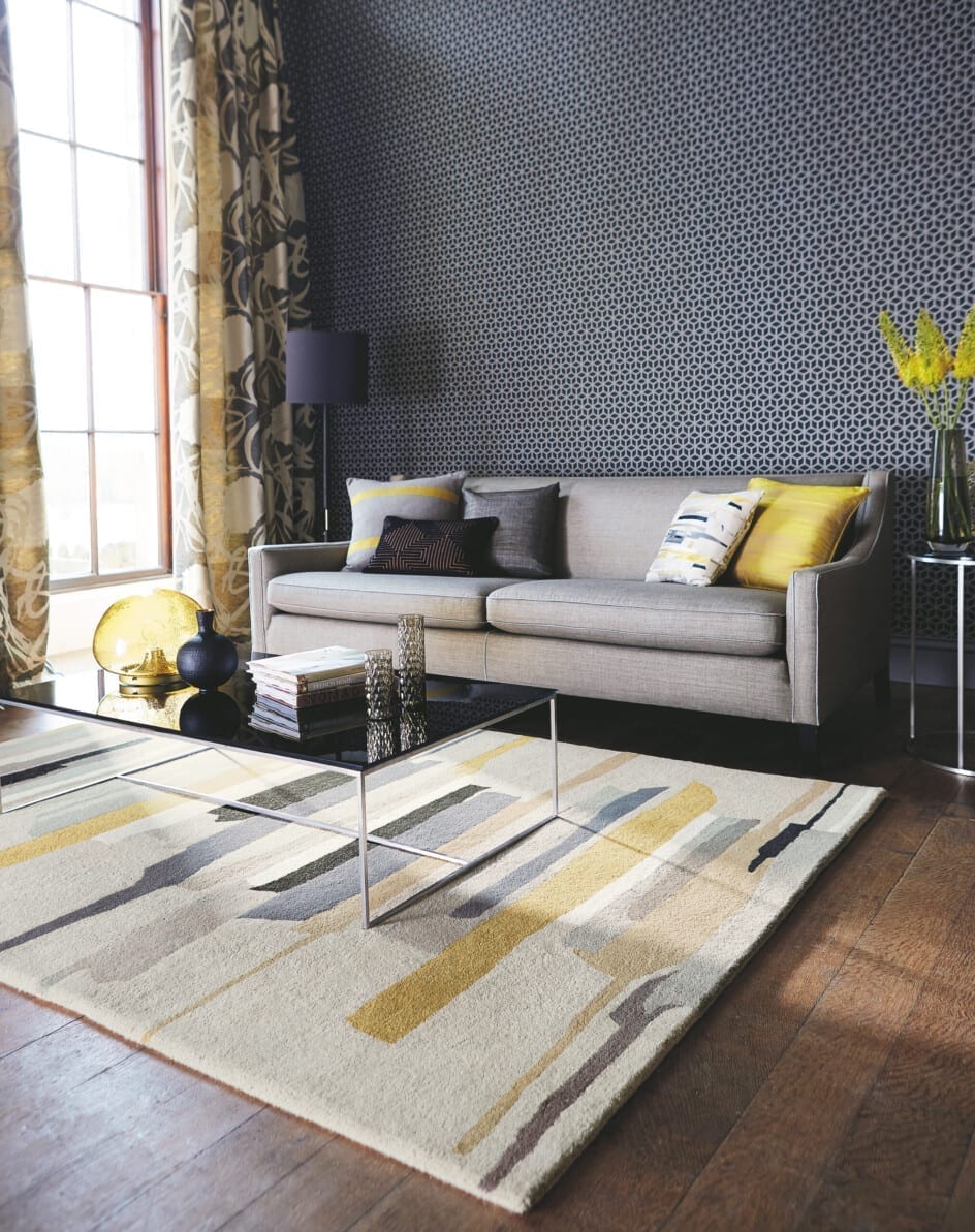 Harlequin Zeal Pewter vloerkleed