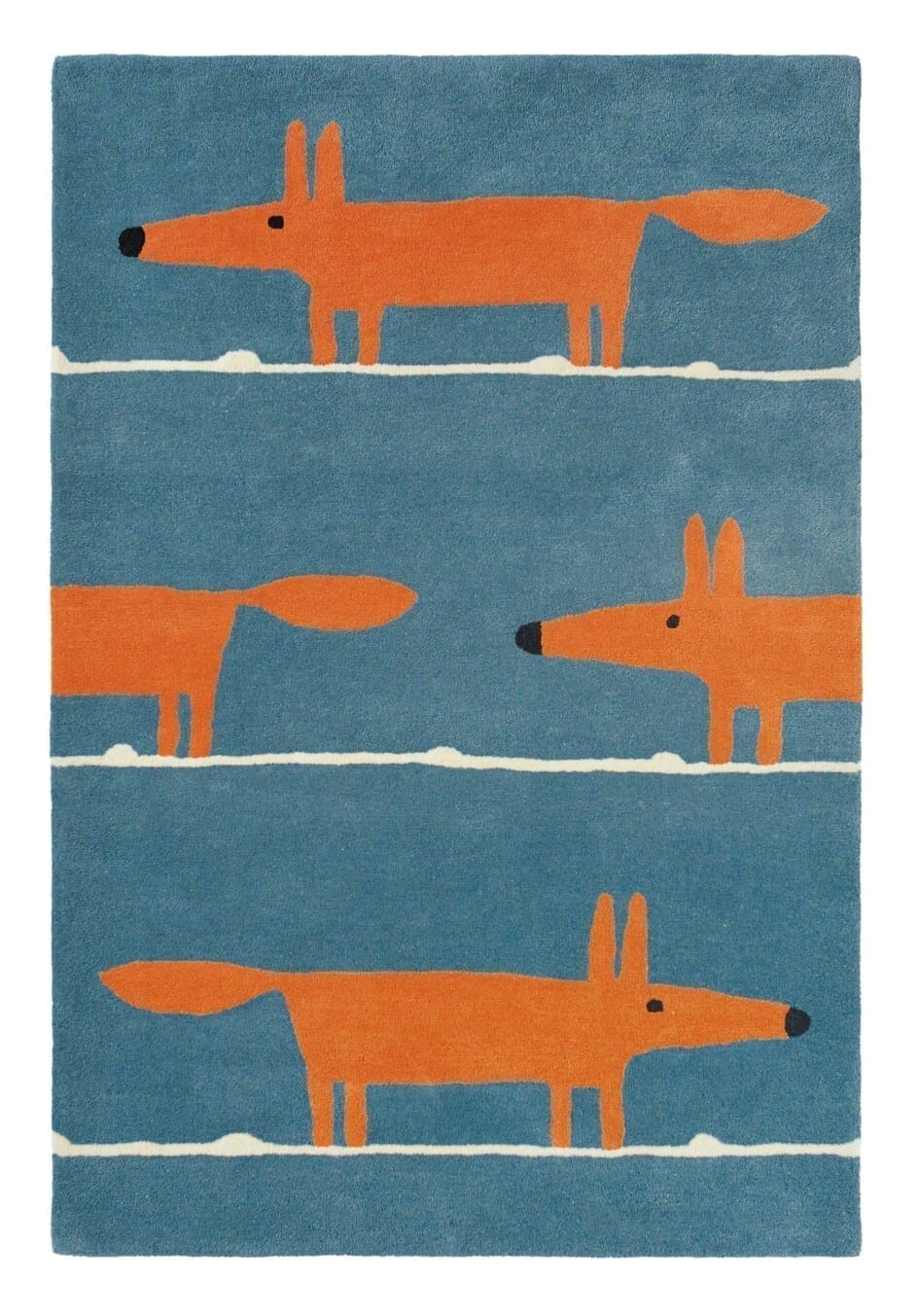 Scion Mr. Fox Denim vloerkleed