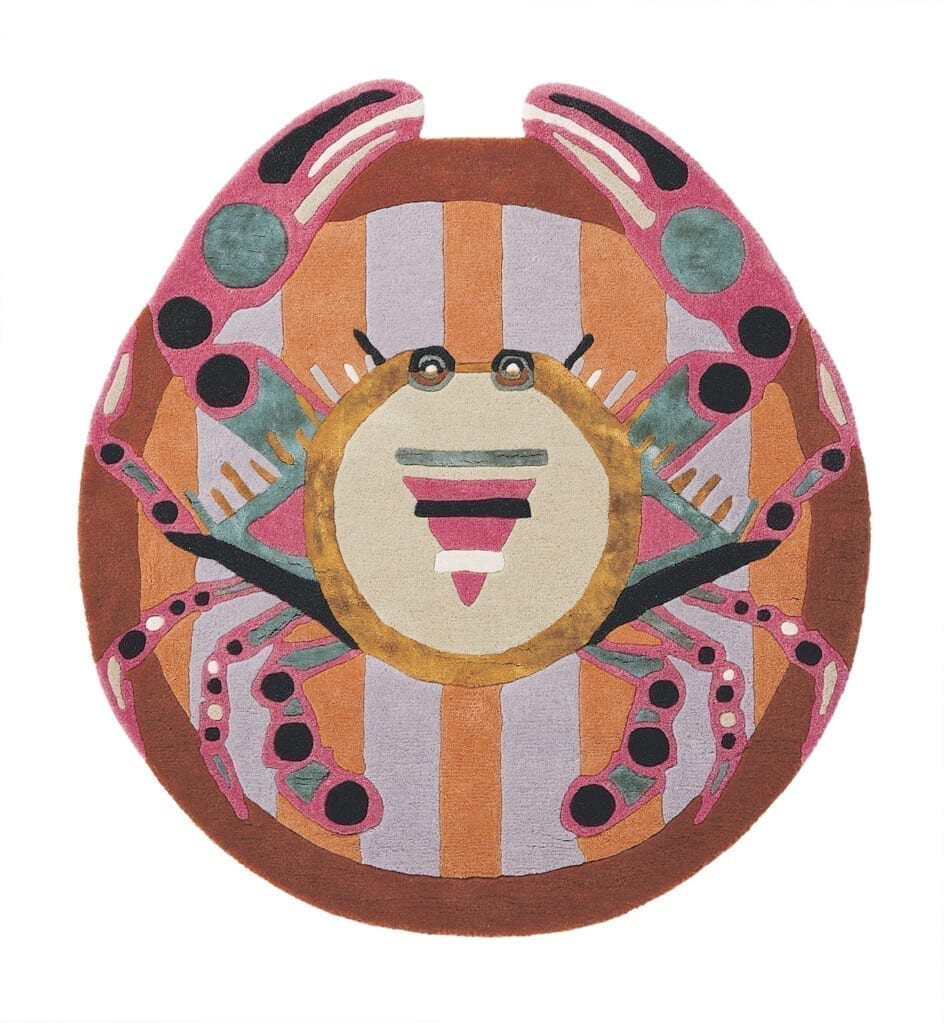 Rond Ted Baker Sterrenbeeld Vloerkleed Kreeft