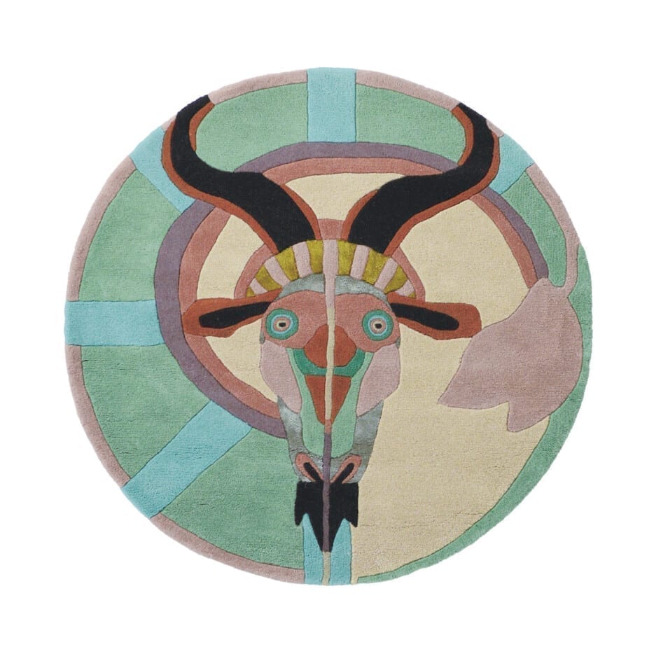 Rond Ted Baker Sterrenbeeld Vloerkleed Steenbok