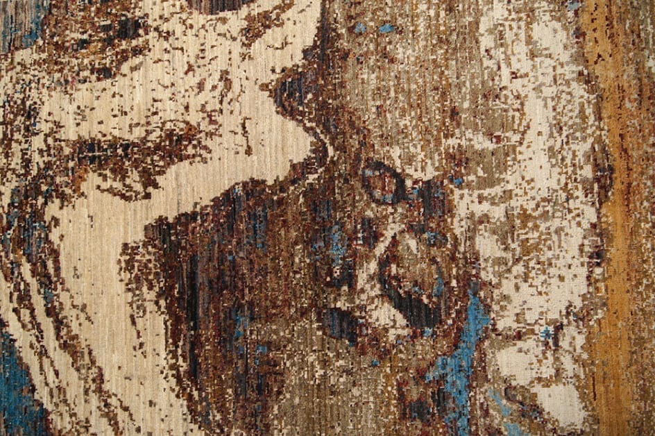 Painting Art design Pakistan detail - Brokking Vloerkledenspecialist