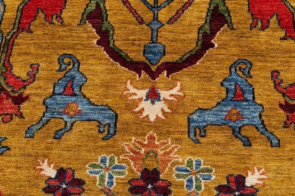 Pakistan Golden Age vloerkleed Brokking Vloerkledenspecialist.nl IJsselstein