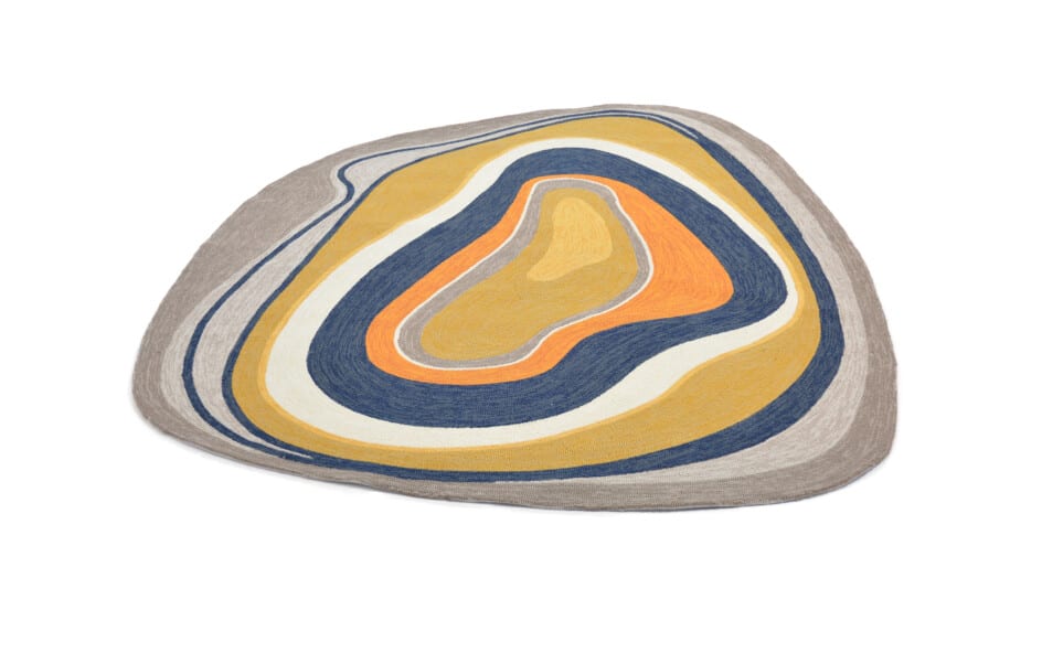 Outdoor vloerkleed Brink & Campman Aura Ochre