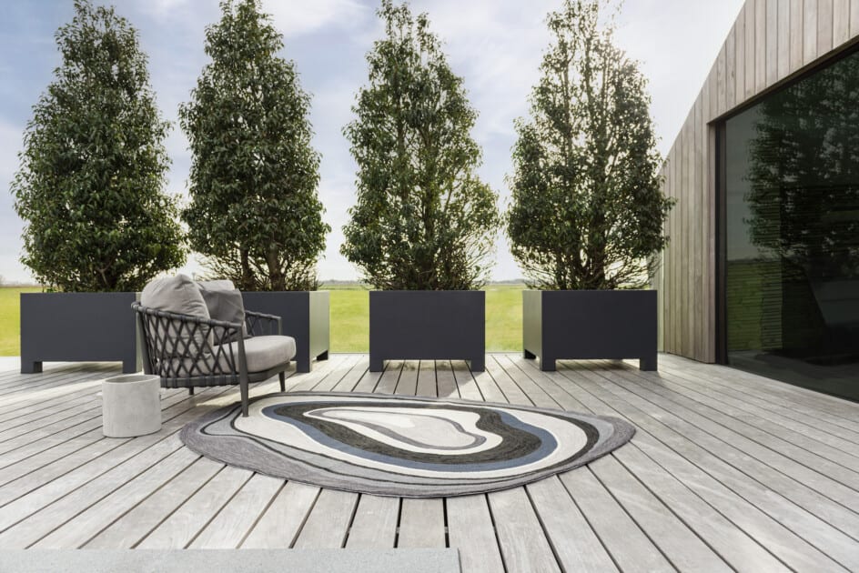 Outdoor tapijt Aura Grey Brink & Campman