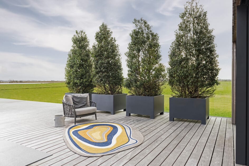 Outdoor vloerkleed Brink & Campman Aura Ochre