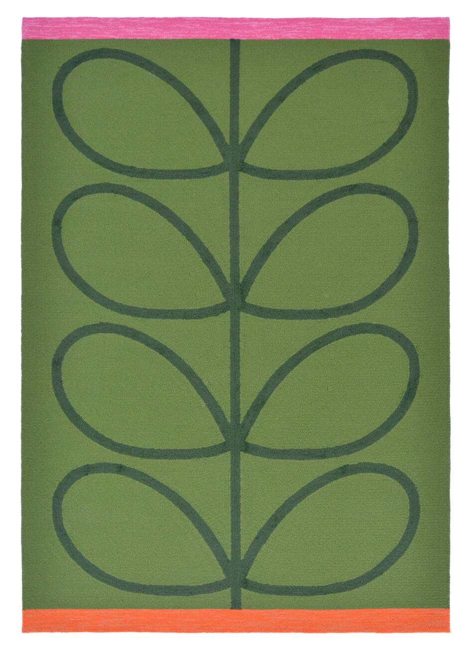 Orla Kiely Giant Linear Stem Seagrass Outdoor vloerkleed