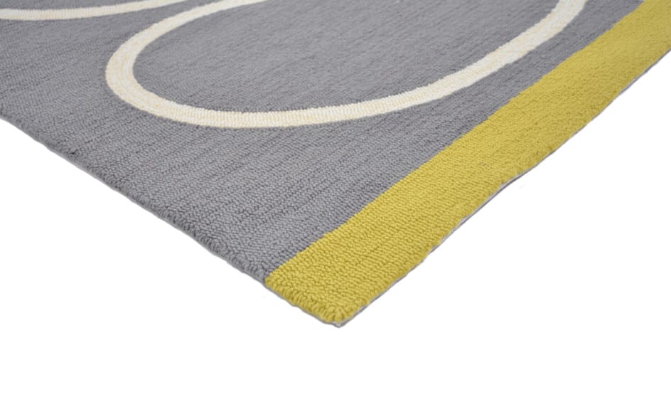Outdoor vloerkleed Orla Kiely Giant linear stem slate