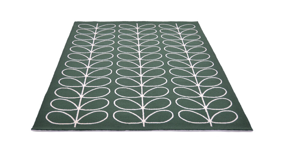 Outdoor vloerkleed Orla Kiely Linear Stem Jade