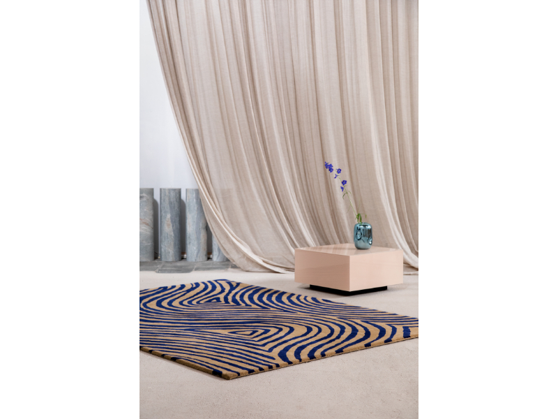 Decor Groove Electric blue design