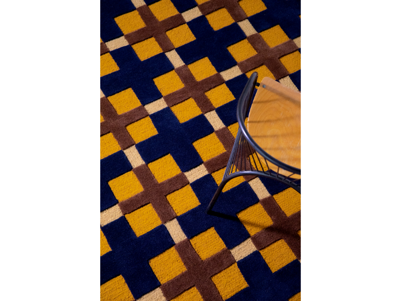 Brink & Campman Decor Milano Golden Ochre 097806 vloerkleed Brokking Vloerkledenspecialist.nl IJsselstein