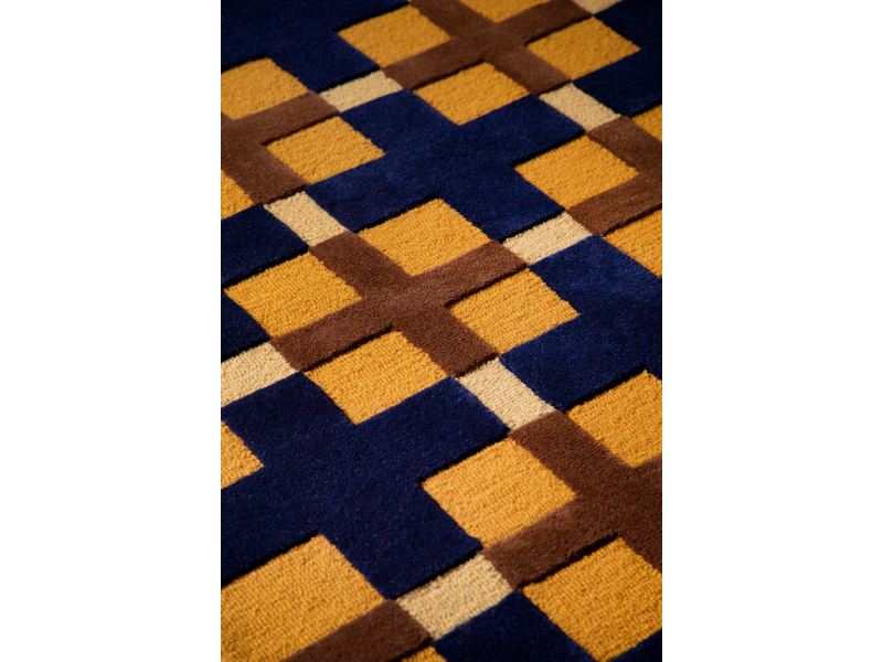 Brink & Campman Decor Milano Golden Ochre 097806 vloerkleed Brokking Vloerkledenspecialist.nl IJsselstein
