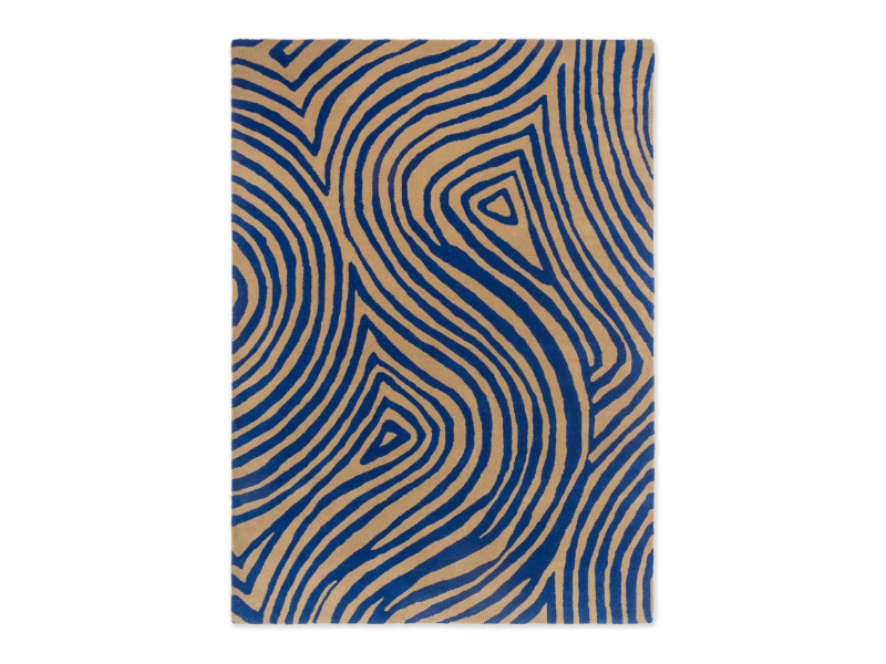 Decor Groove Electric blue design