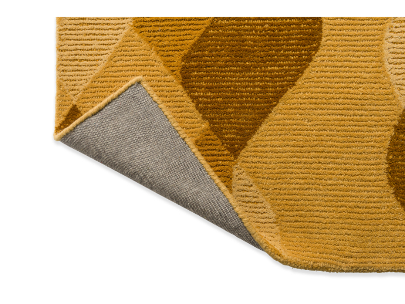 Brink & Campman Decor Riff Straw Yellow 098206 vloerkleed Brokking Vloerkledenspecialist.nl IJsselstein