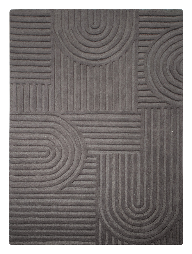 Lecci Charcoal vloerkleed