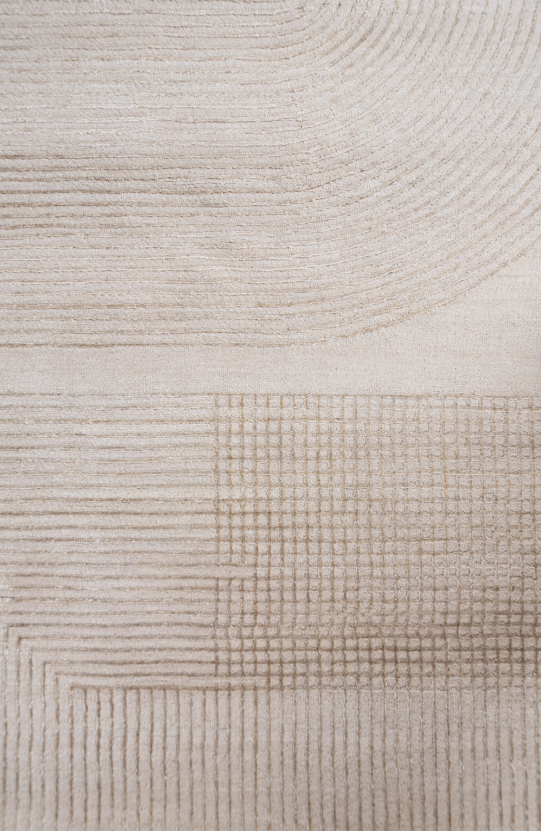 Almond Desert beige vloerkleed