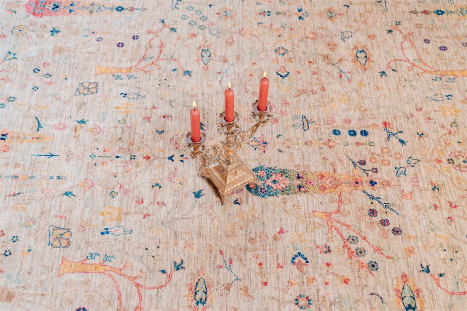 Shahi Fine Beige vloerkleed