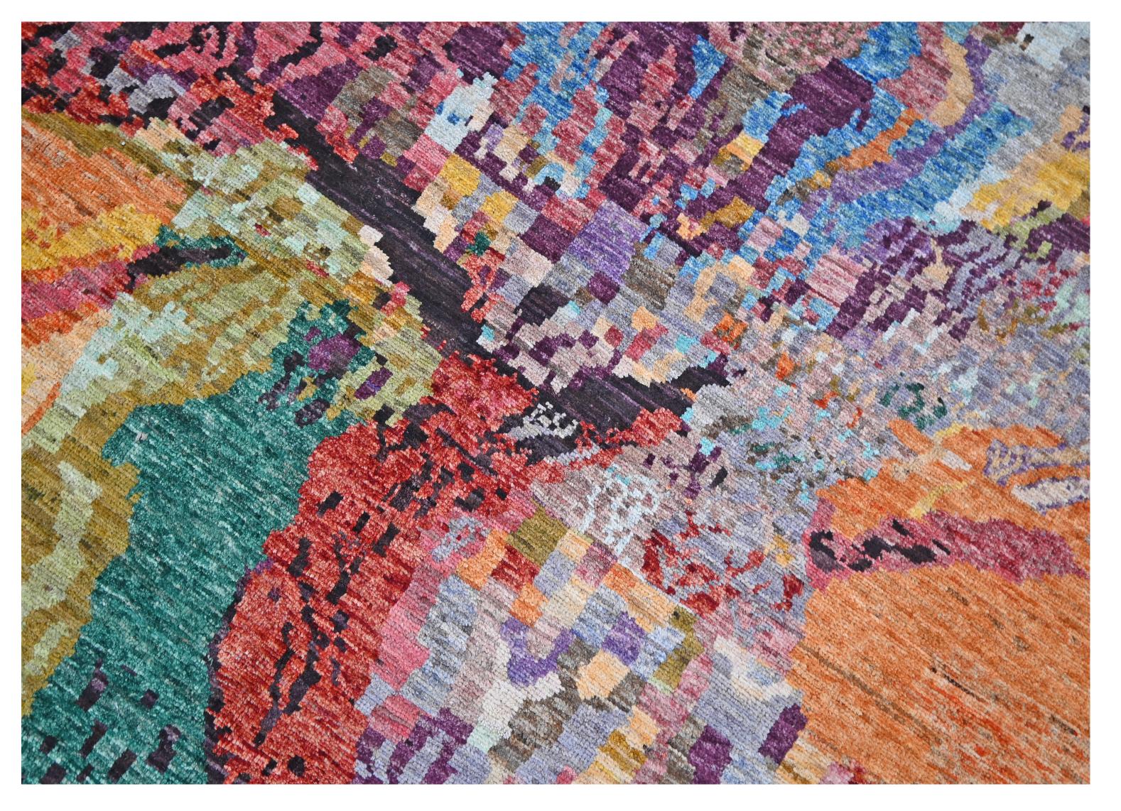 Taimany Aquarel Flower Brokking Vloerkledenspecialist.nl IJsselstein