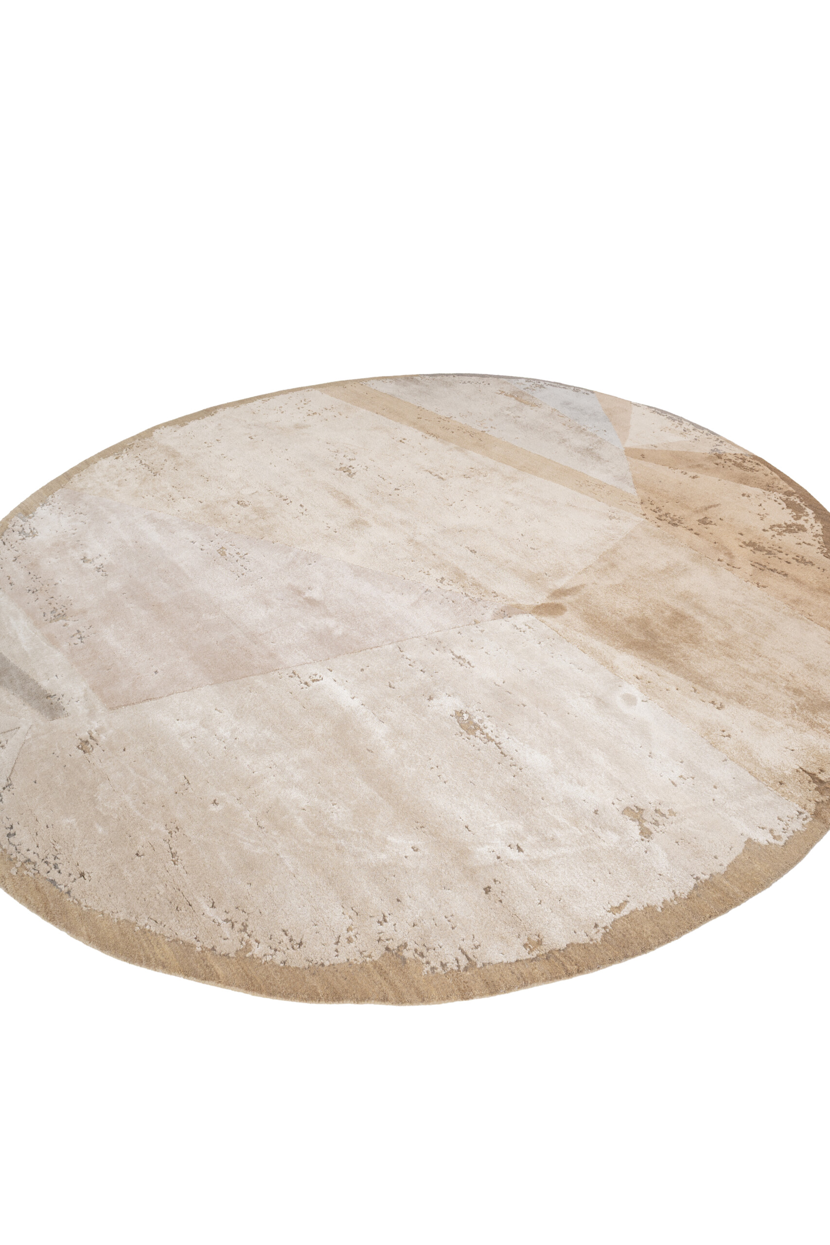 Golden Thunder Rond vloerkleed Brokking Vloerkledenspecialist.nl IJsselstein