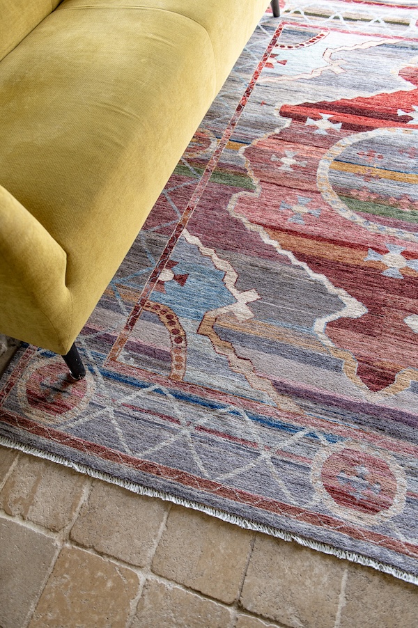 Art Deco Medaillon vloerkleed