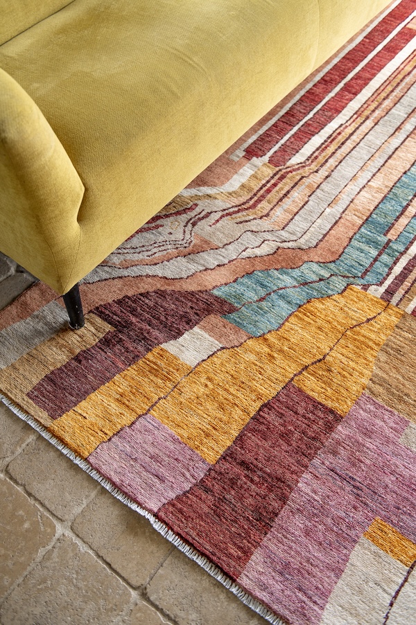 Liquid Lines vloerkleed