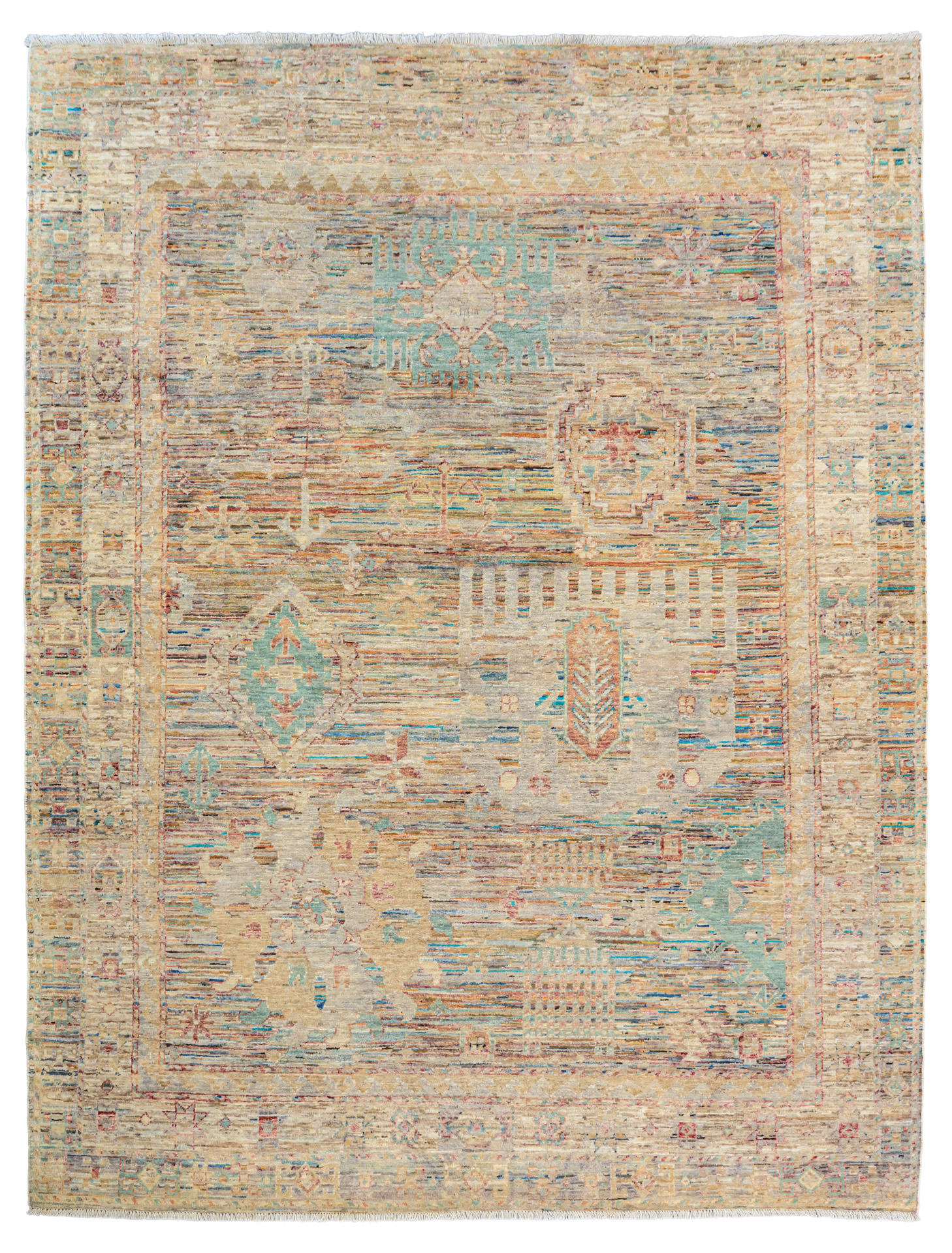 New medaillon vloerkleed